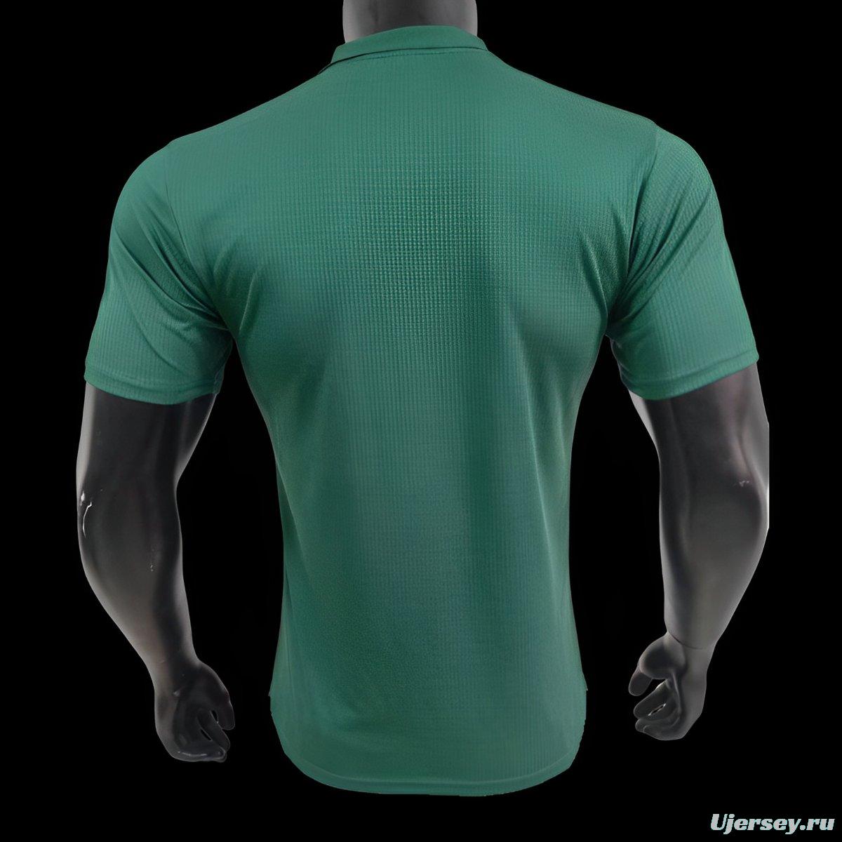 Player Version 24/25 Real Madrid Green Polo Jersey