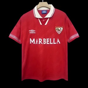 Retro 94/96 Sevilla Away Red Jersey