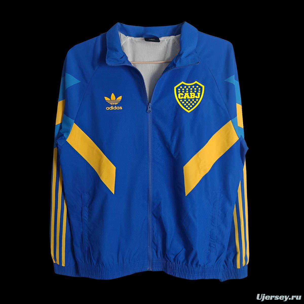 2025 Boca Juniors Blue Windbreaker