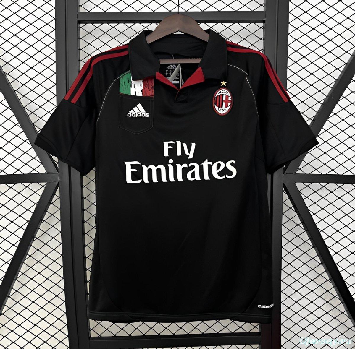 12/13 Retro AC Milan Home Jersey