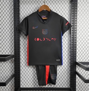 24/25 Kids Barcelona x Coldplay Away 16-28 Jersey