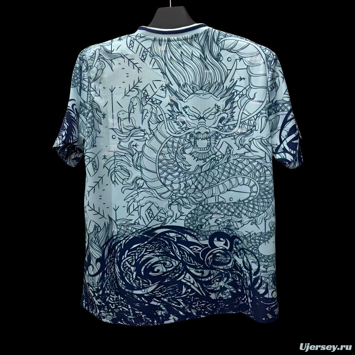 25/26 Barcelona Limited Edition Dragon Collection Jersey - Nike Asian-Inspired Art Series