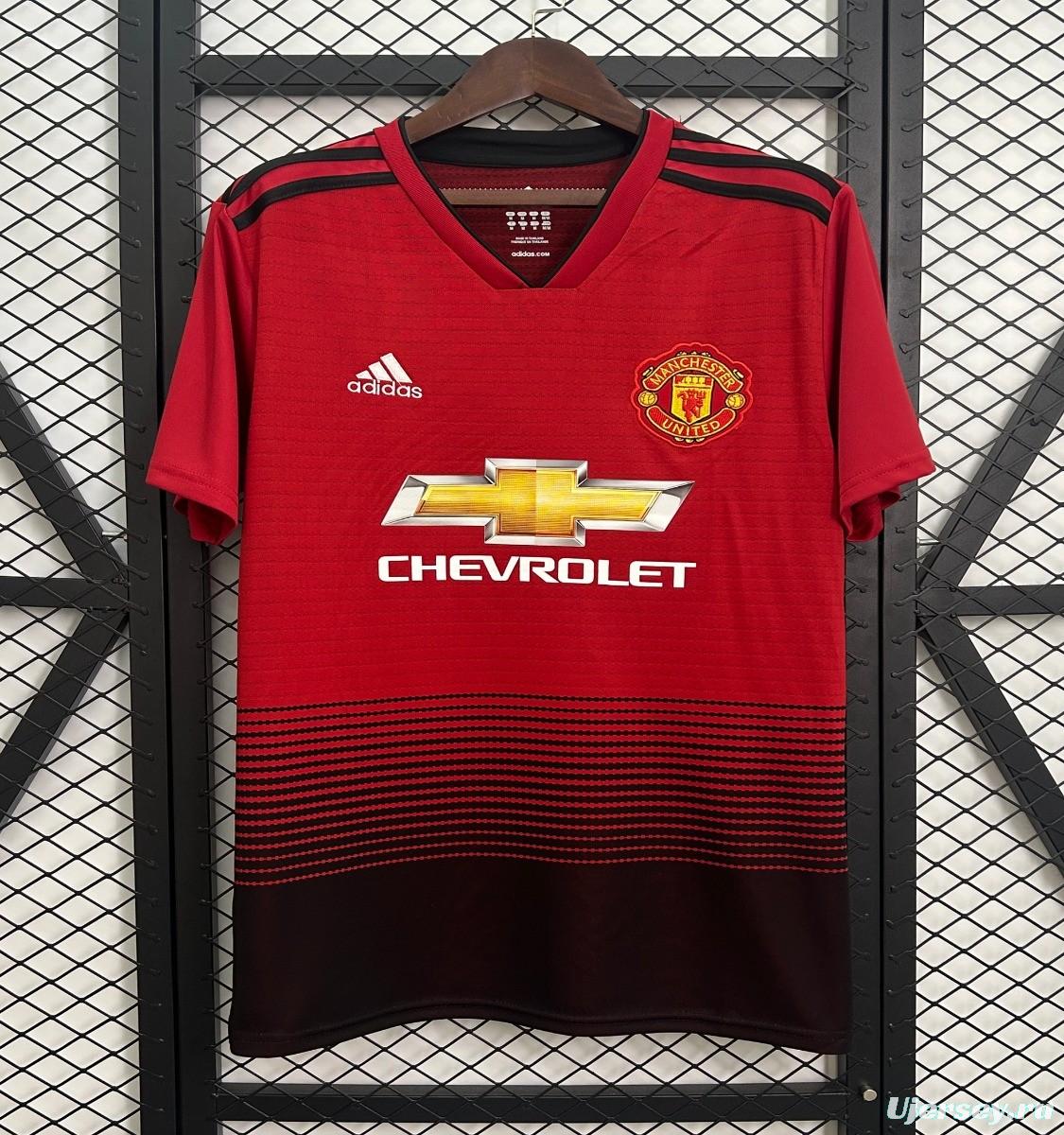 18/19 Retro Manchester United Home Jersey