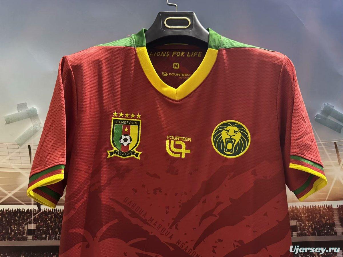 2025 Cameroon Wine Pre-Match Jersey