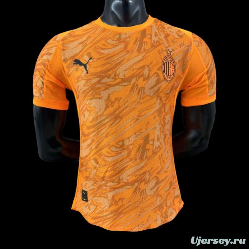 Player Version 25/26 AC Milan Orange Jersey