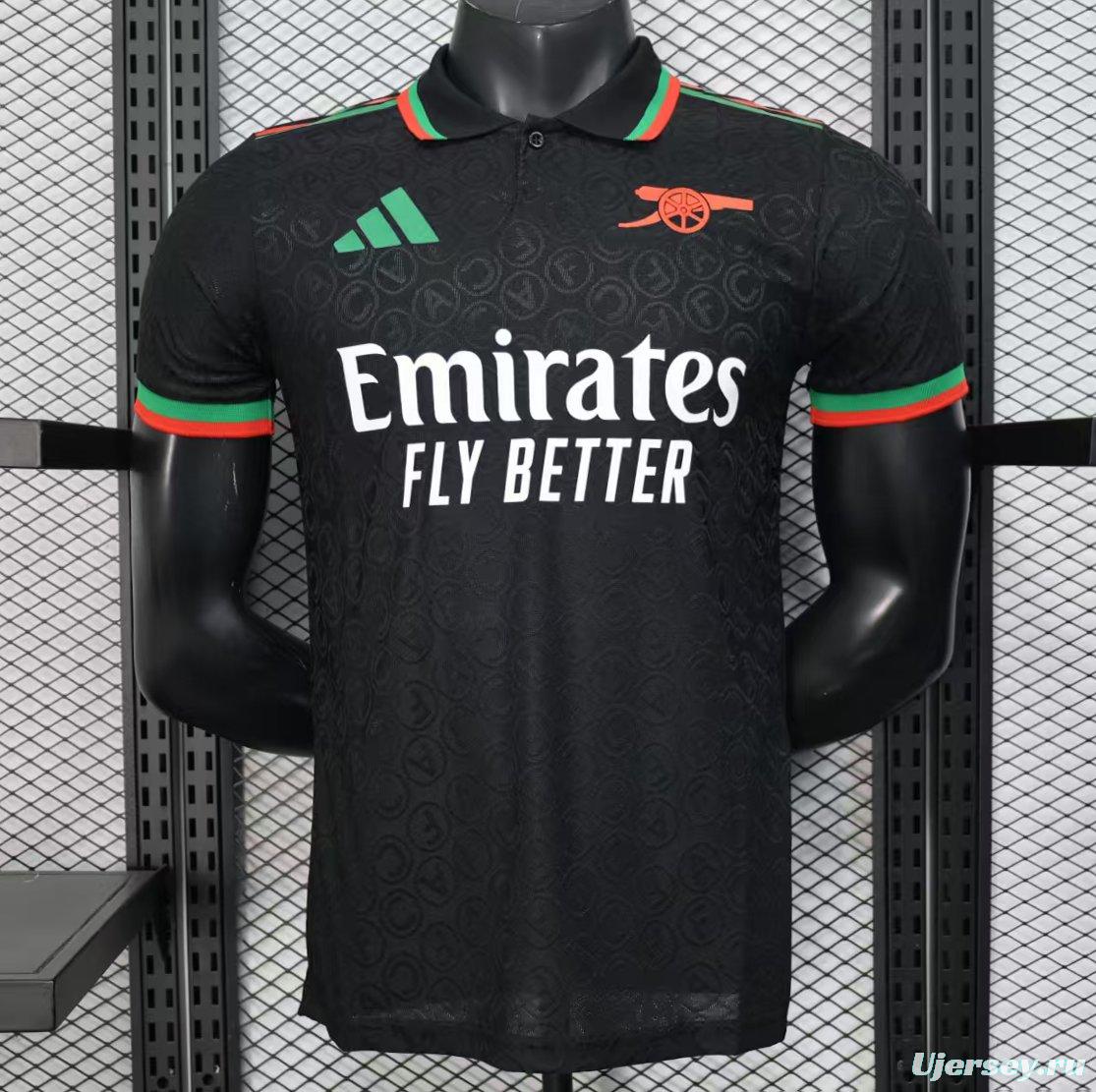 Player Version 25/26 Arsenal Black Special Jersey