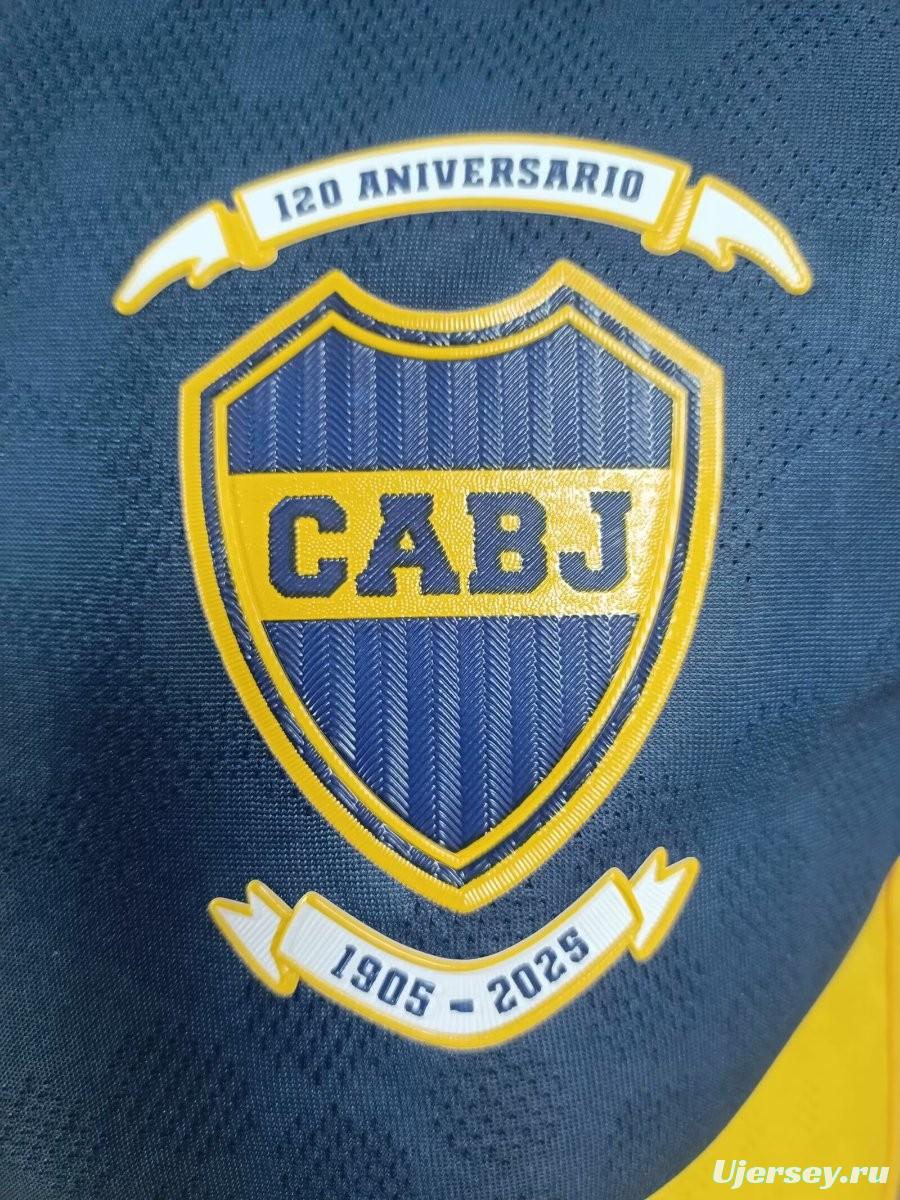Player Version 25/26 Boca Juniors Home Jersey