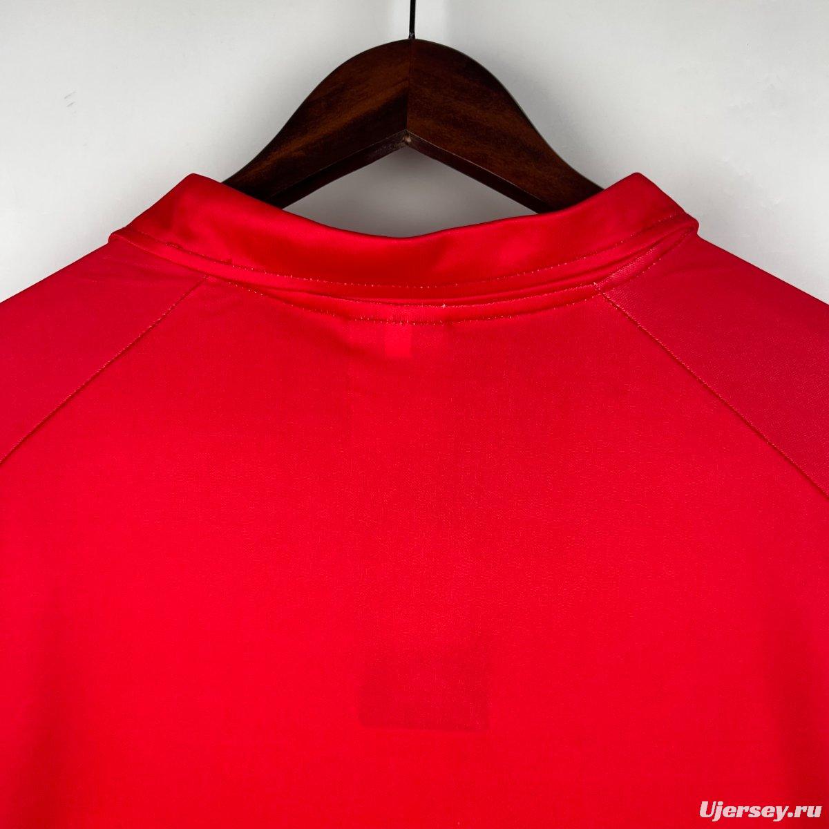 Retro 90/91 Napoli Third Red Jersey