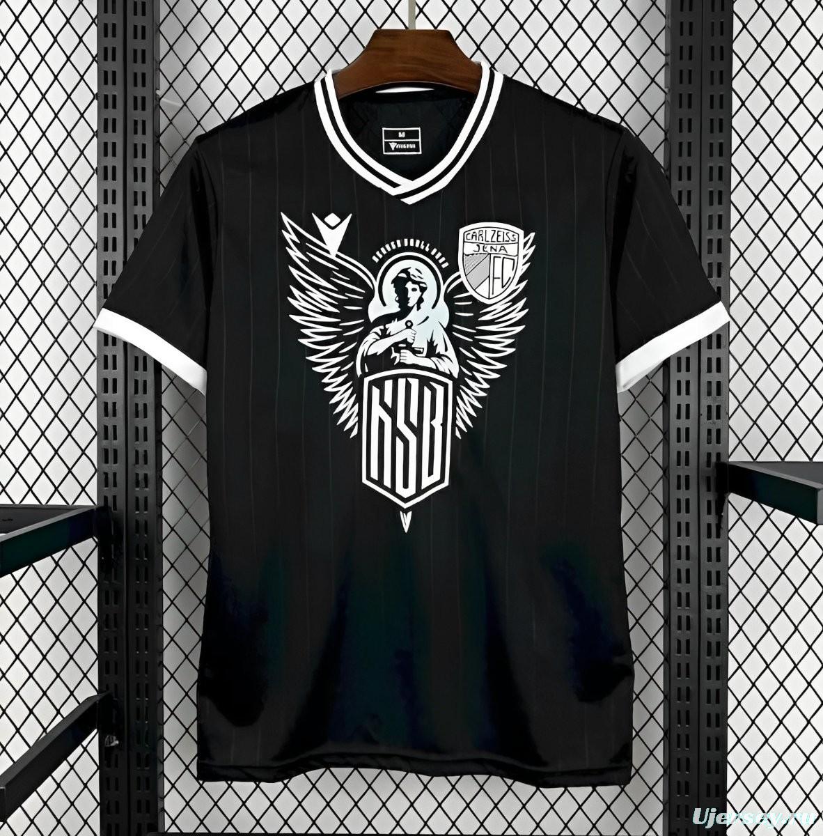 25/26 Carl Zeiss Jena Pre-Match Special Black Jersey