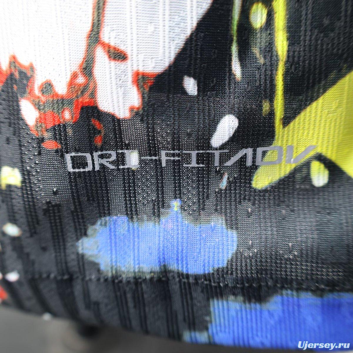 Player Version 2025 Brazil Black with Jesus Christ Artwork Jersey