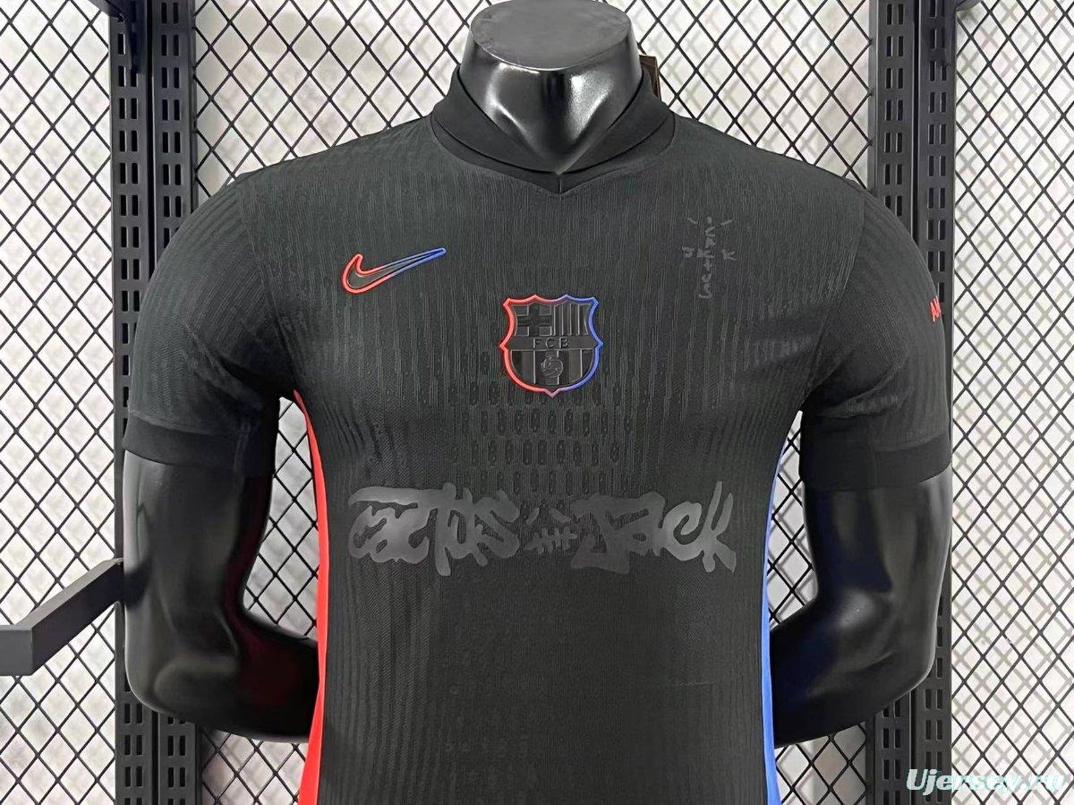 Player Version 24/25 Barcelona x Travis Scott Away Jersey
