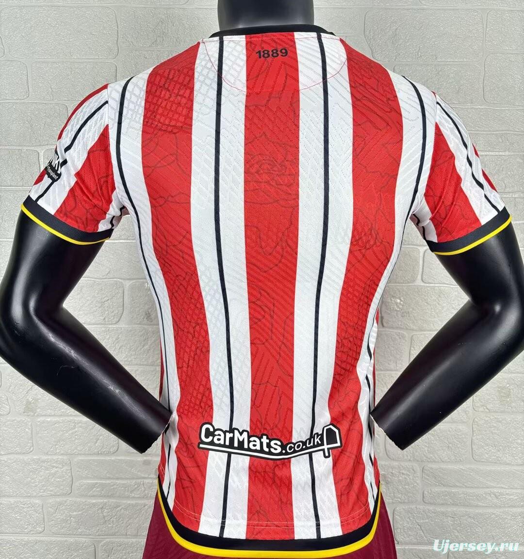 Player Version 25/26 Sheffield United Home Jersey