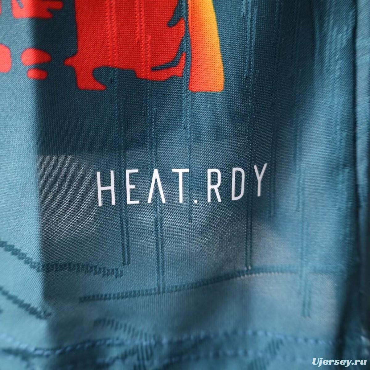 25/26 Ajax Navy Blue with Bob Marley Tribute Jersey