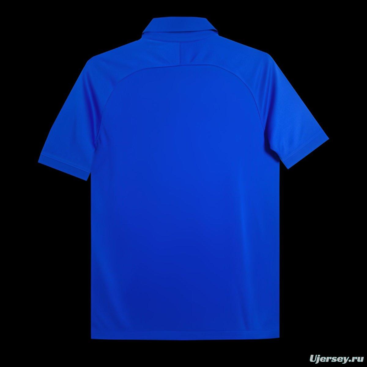 Retro 2019 France Home 100Th Anniversary Jersey