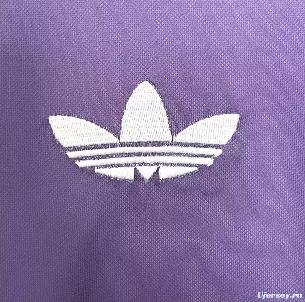 Retro 84/85 Real Madrid Away Purple Jersey