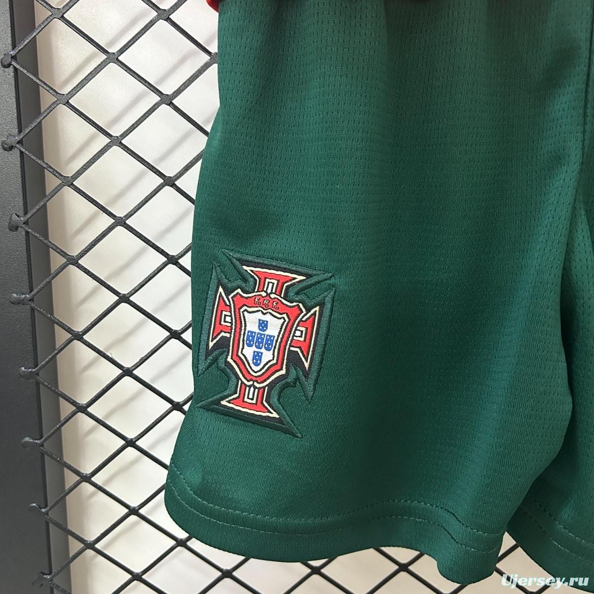 2025 Kids Portugal Home Jersey