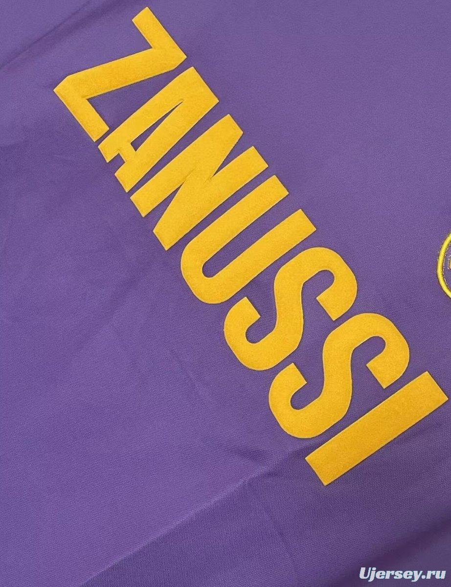 Retro 84/85 Real Madrid Away Purple Jersey