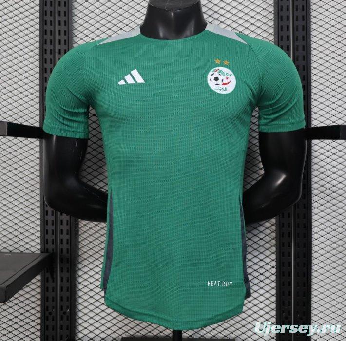 Player Version 2025 Algeria Green with Solid Color Jersey