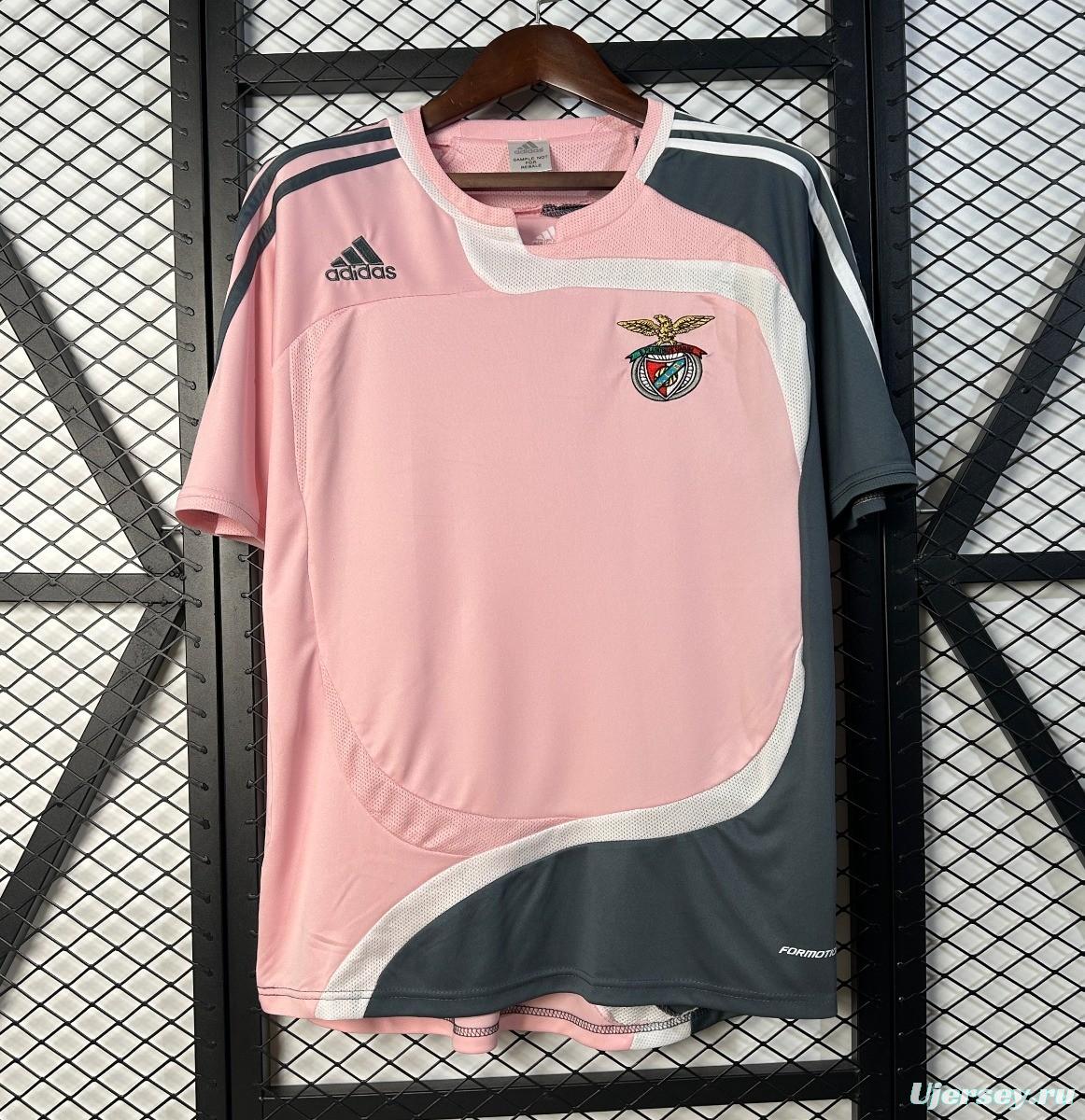 Retro 07/08 Benfica Away Pink Jersey