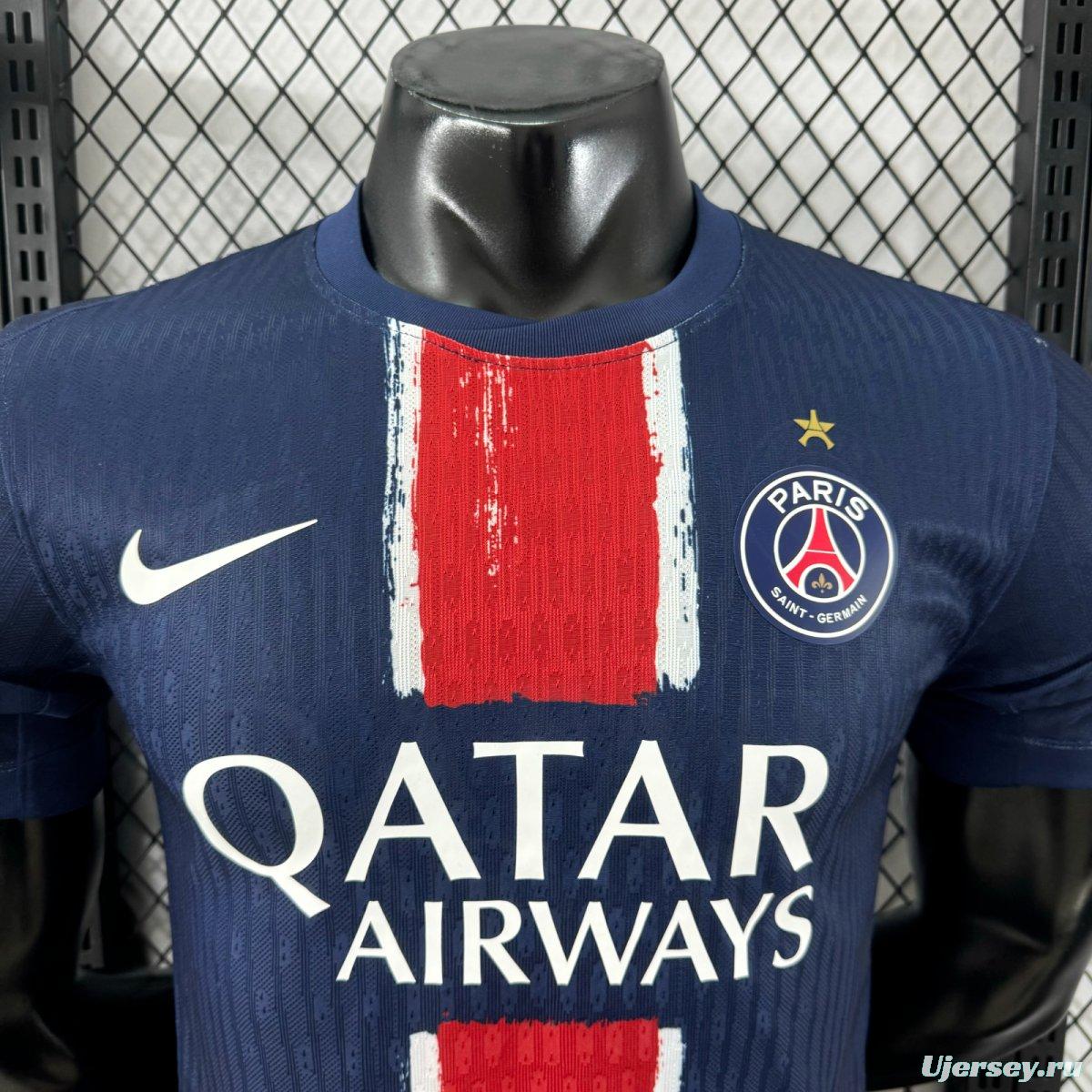 1 Star Player Version 24/25 PSG Home Jersey-S-4XL