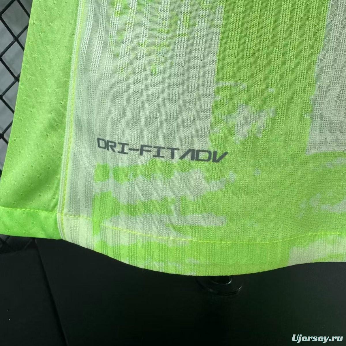 24/25 Barcelona x Travis Scott Third Green Jersey