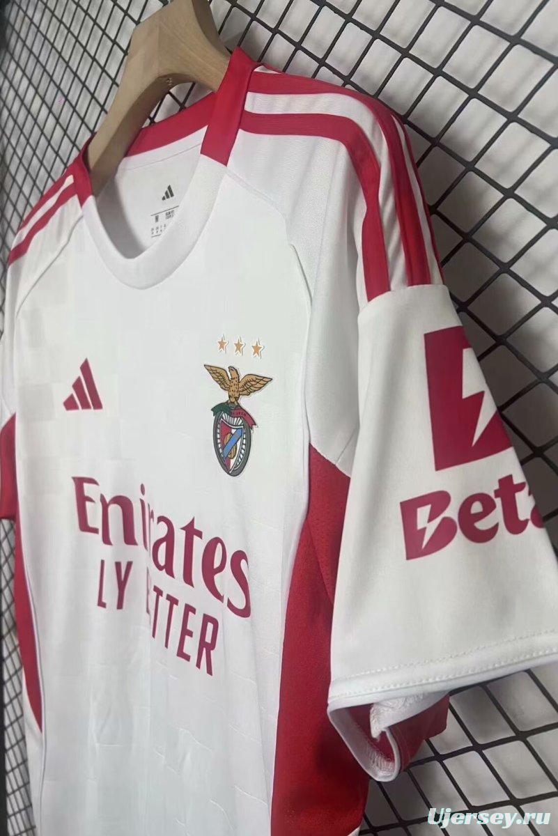25/26 Benfica  Third WHITE  Jersey