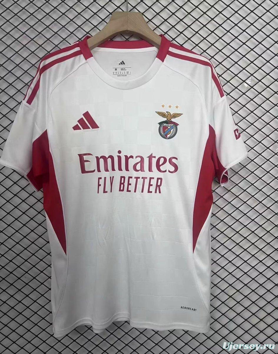 25/26 Benfica Away White Jersey