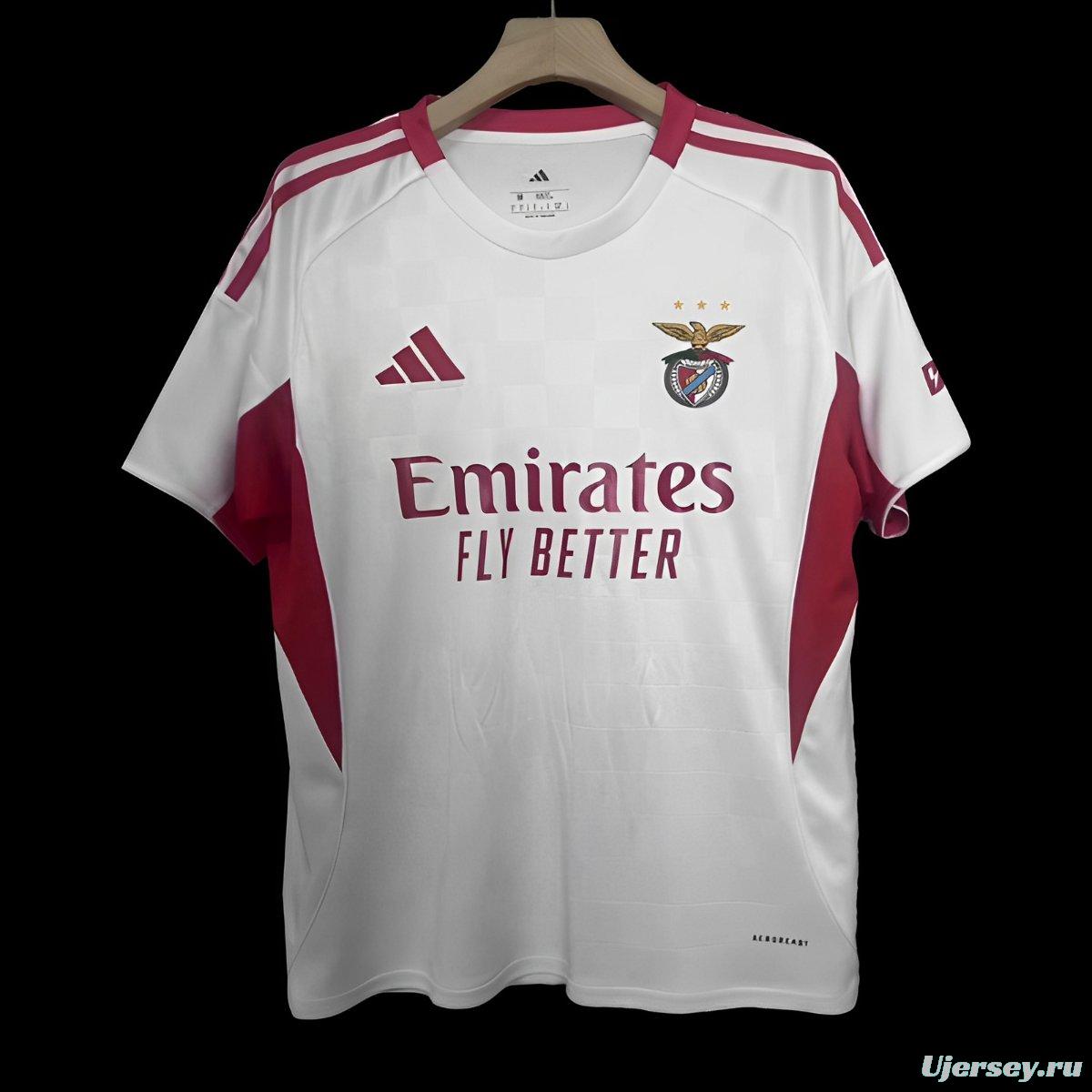 25/26 Benfica Away White Jersey