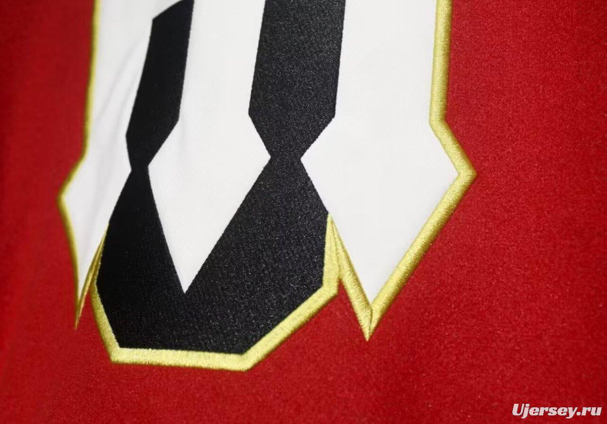 24/25 Manchester United Letterman Red/Black Jacket