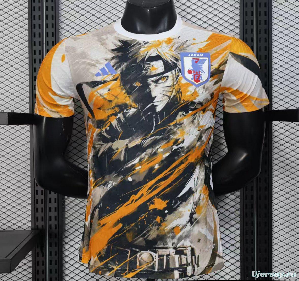 Player Version 2025 Japan Naruto Inspired Design Anime Style Jersey