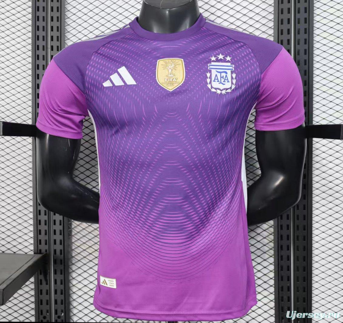 Player Version 2025 Argentina Purple Jersey