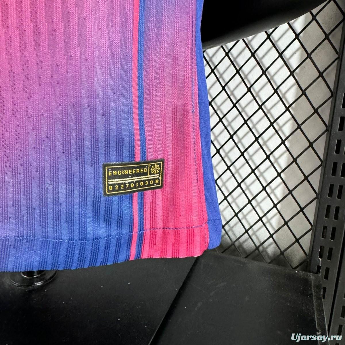 Player Version 25/26 Barcelona Travis Scott  Home Jersey