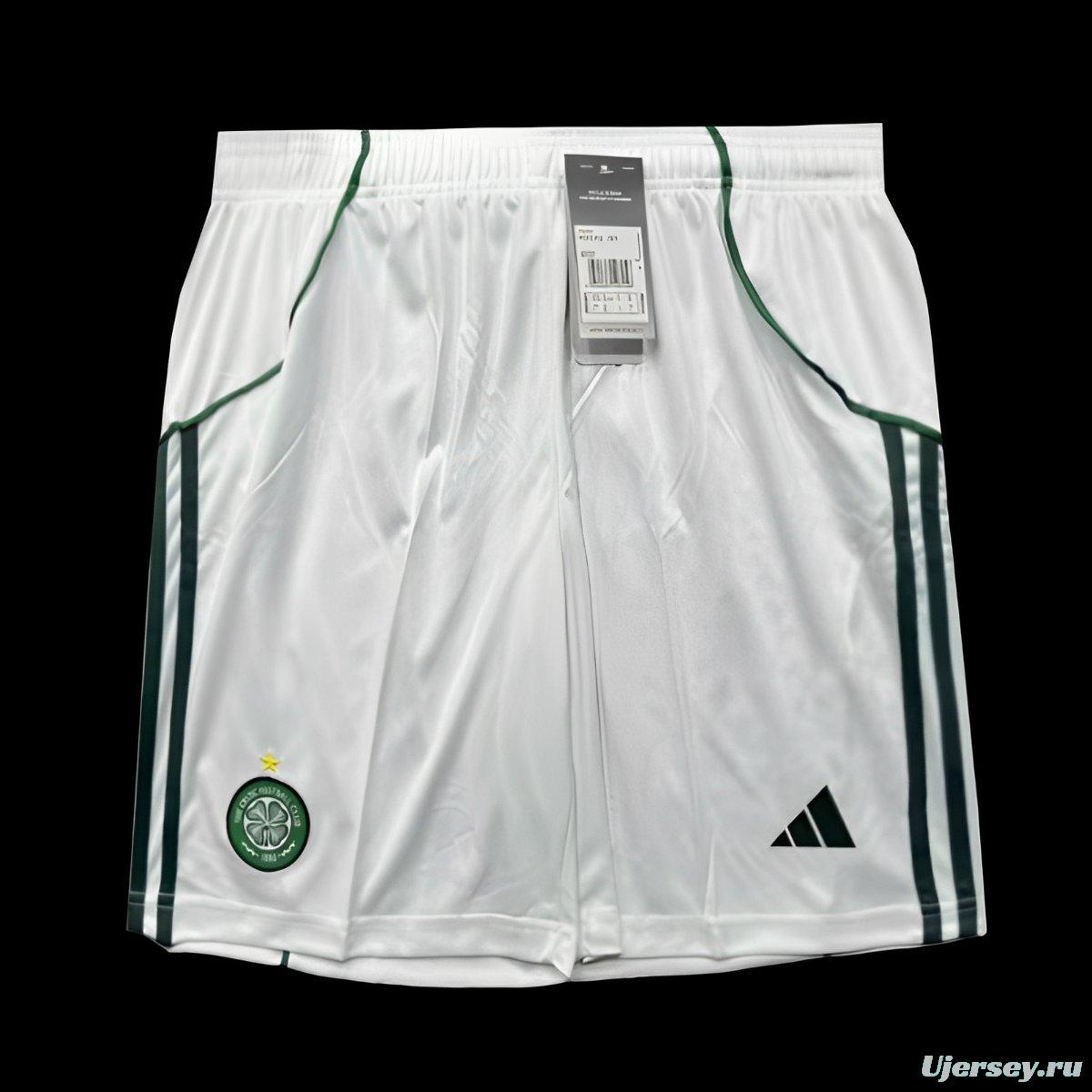 25/26 Celtic Home Shorts