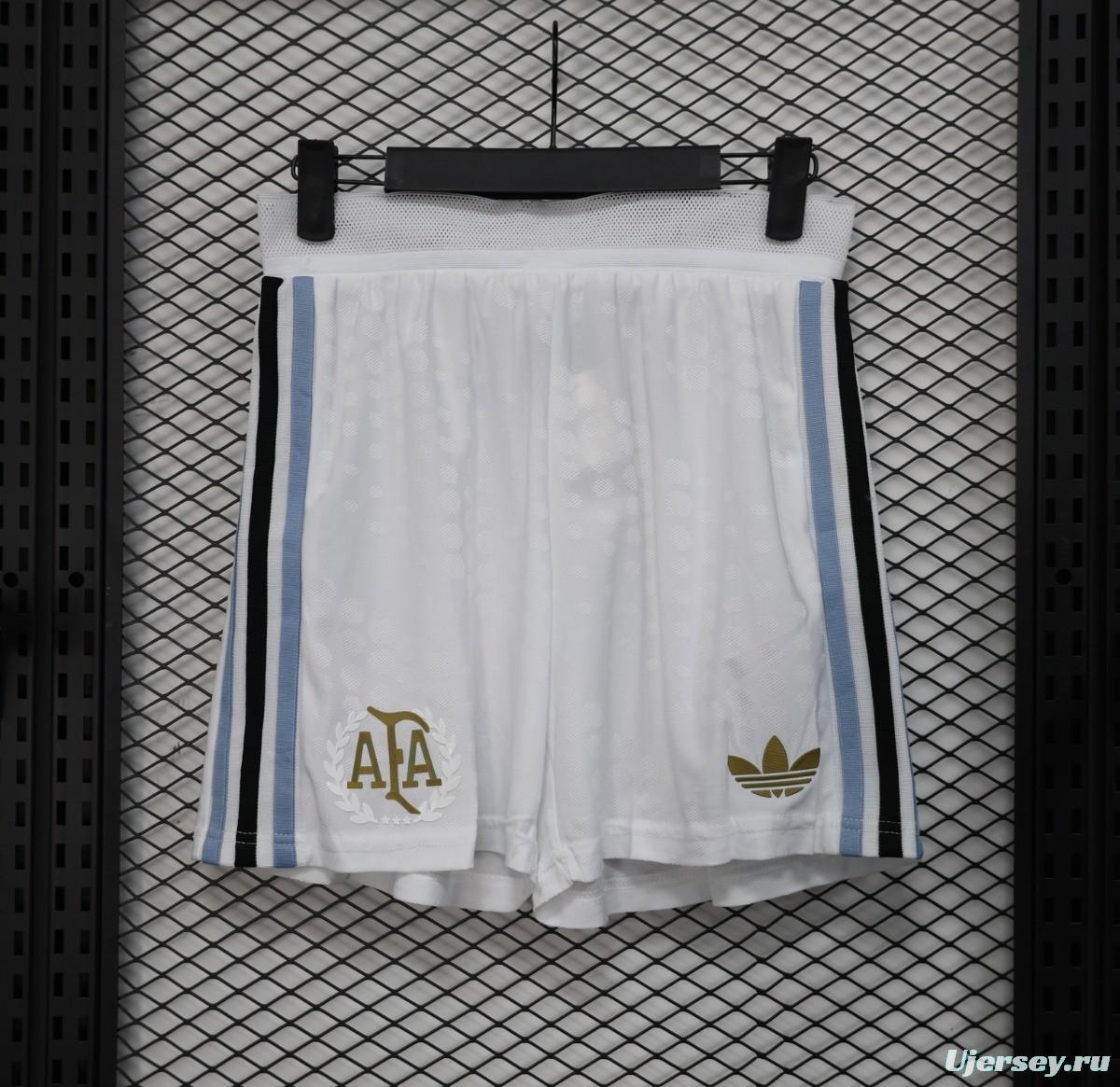 Player Version 2025 Argentina WHITE Shorts