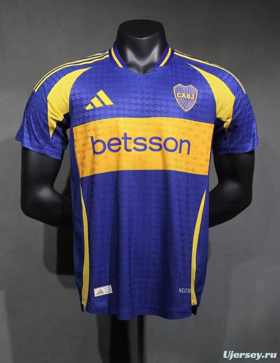 Player Version 25/26 Boca Juniors Blue/Yellow Special Jersey
