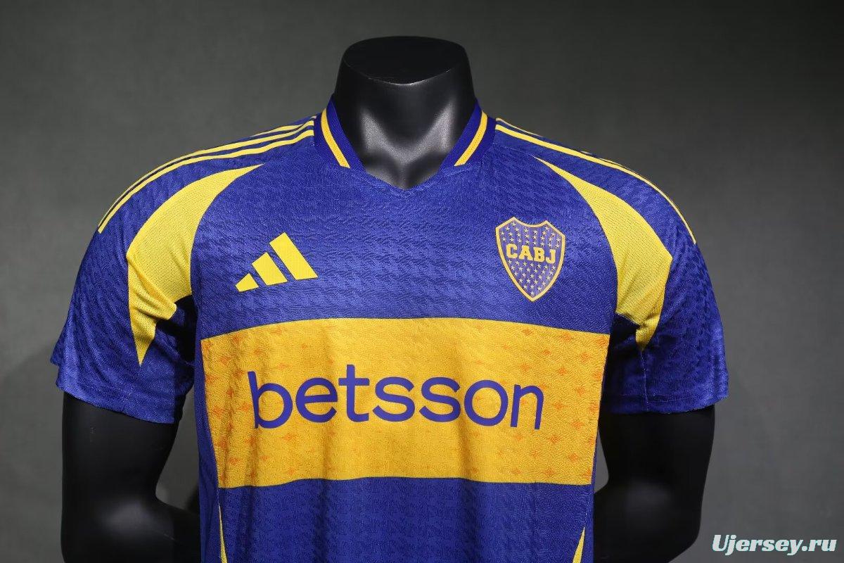 Player Version 25/26 Boca Juniors Blue/Yellow Special Jersey