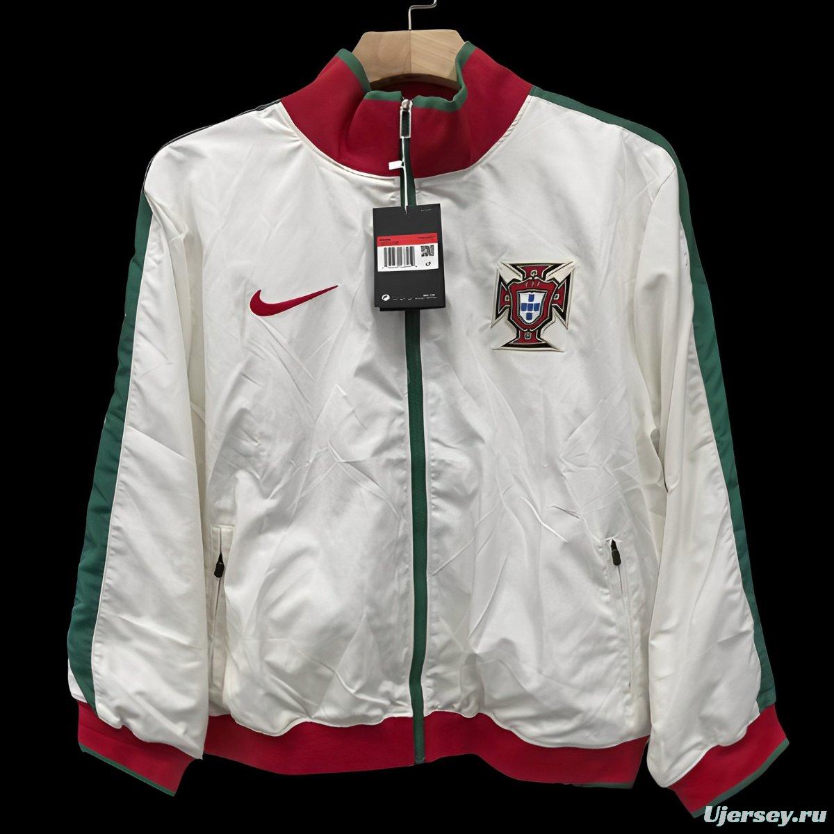 2025 Portugal White Heavy Trench Coat