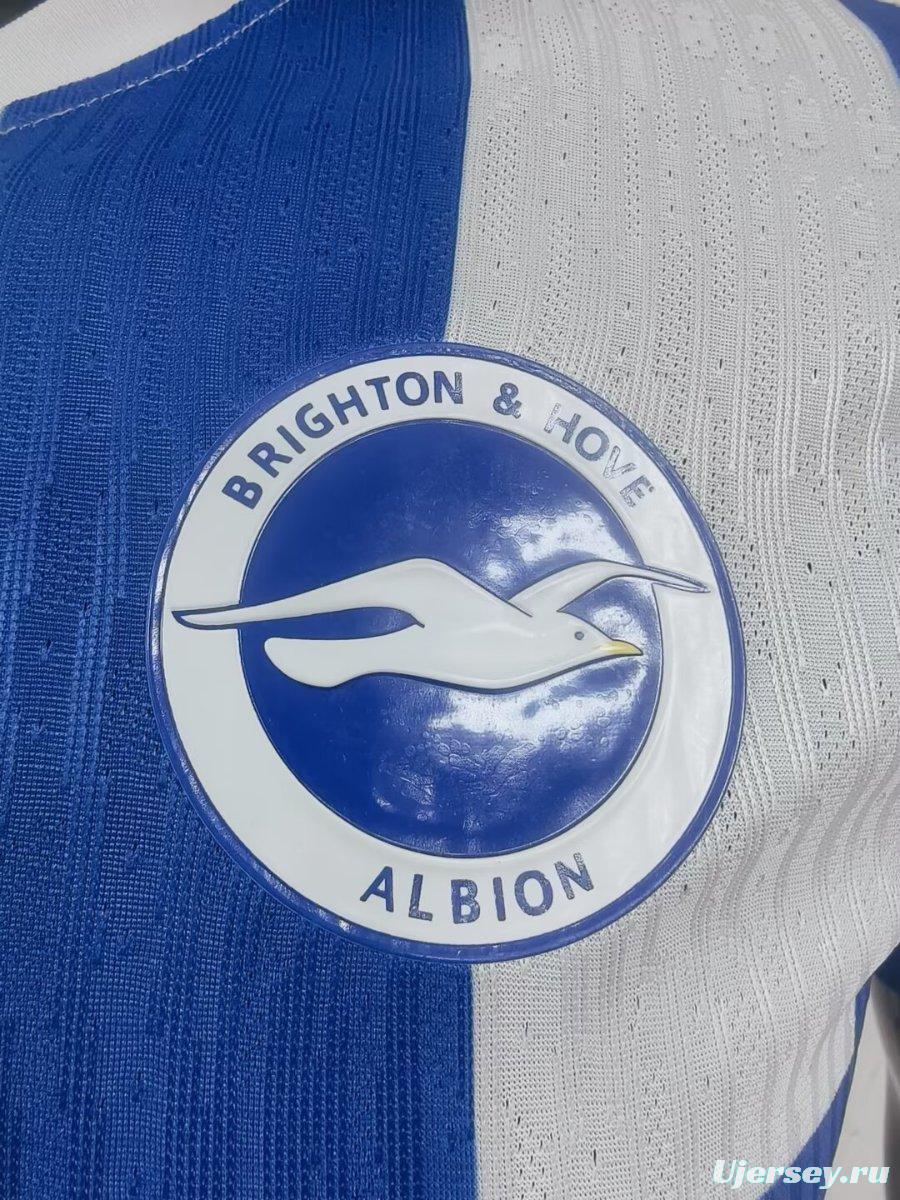 Player Version 25/26 Brighton Hover Albion Home Jersey