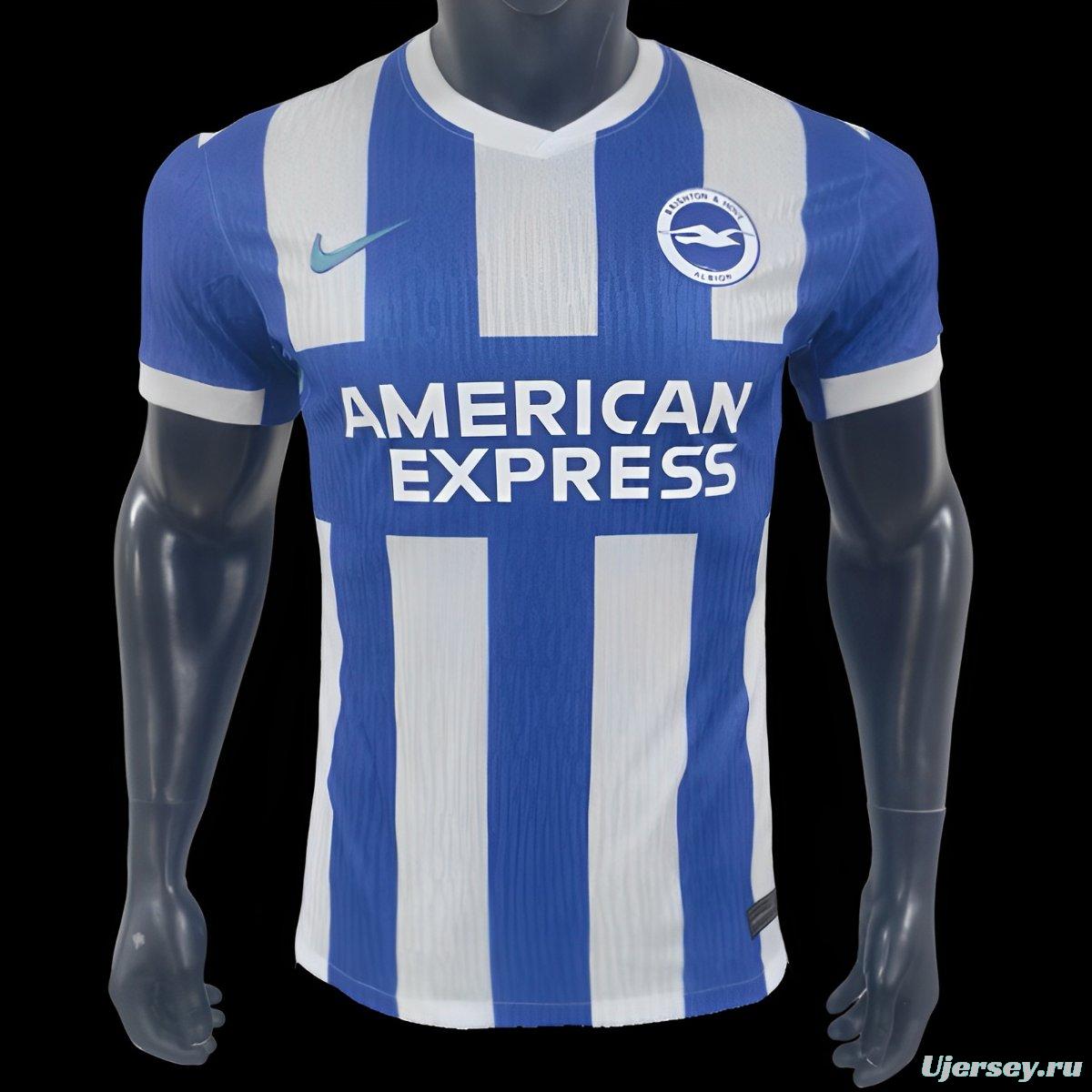 Player Version 25/26 Brighton Hover Albion Home Jersey