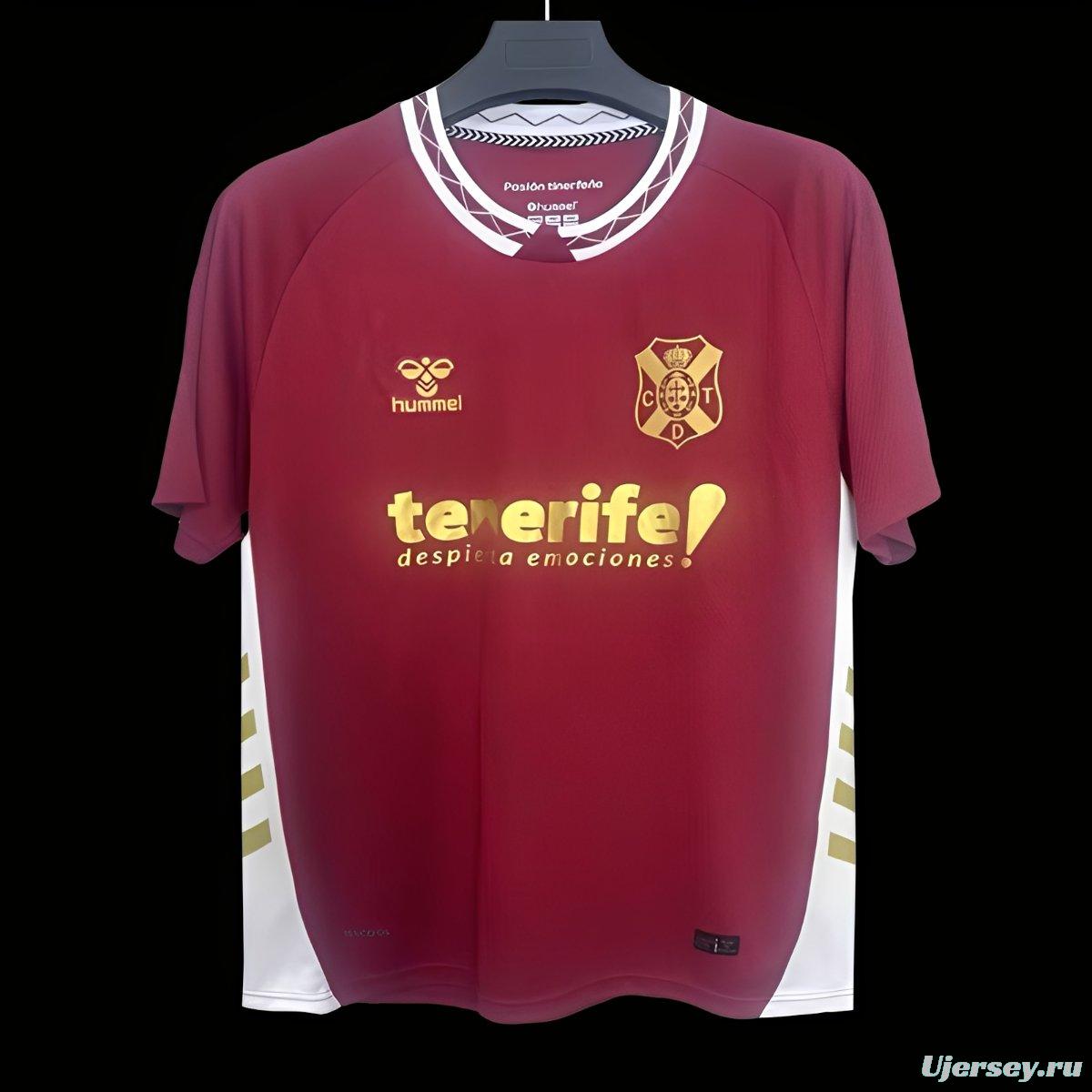 25/26 Tenerife Away Red Jersey