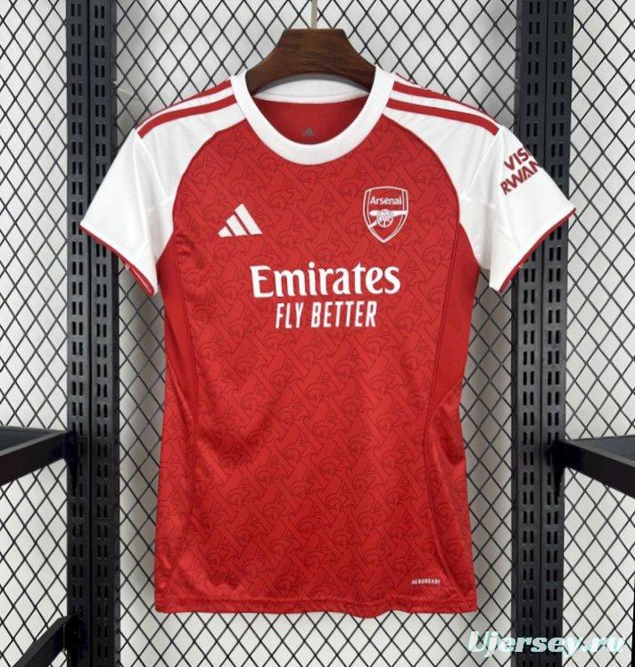 2025/26 Arsenal Home Women Jersey