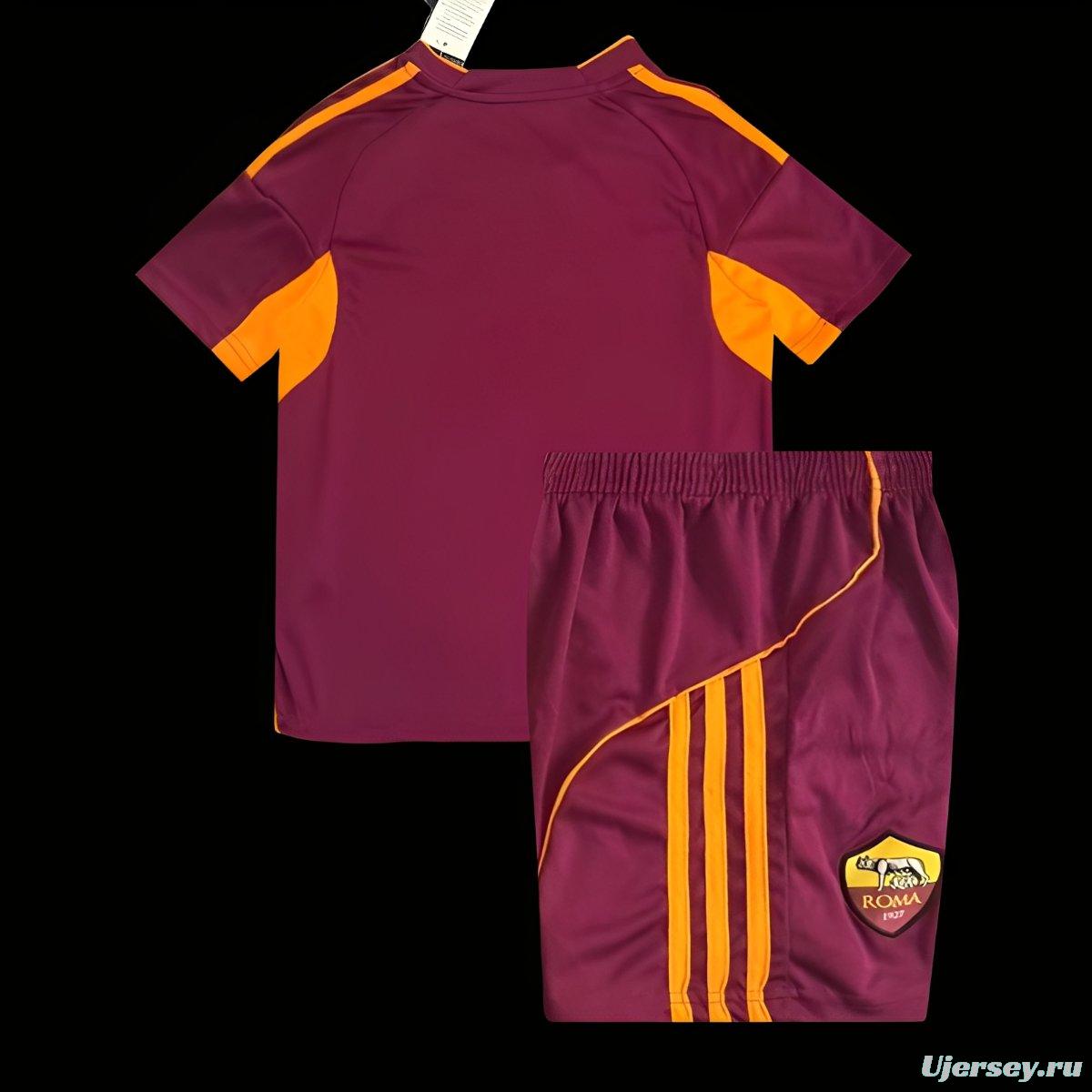 25/26 Kids Roma Home Jersey