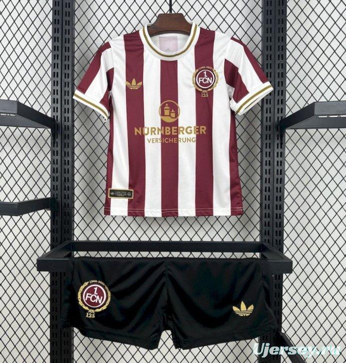 2025/26 Kids 1. FC Nurnberg 125th Anniversary Kit