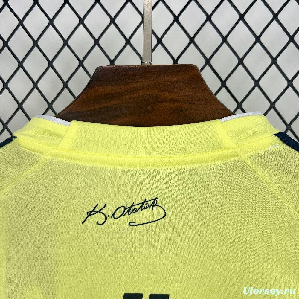 25/26 Fenerbahce Away Yellow Jersey