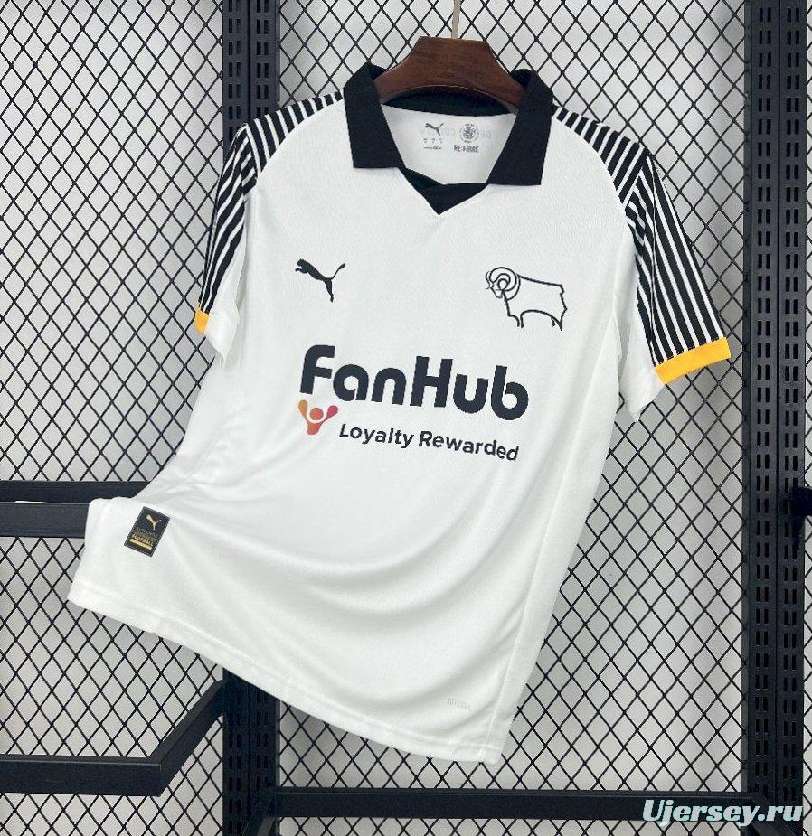 25/26 Derby County FC Home Jersey