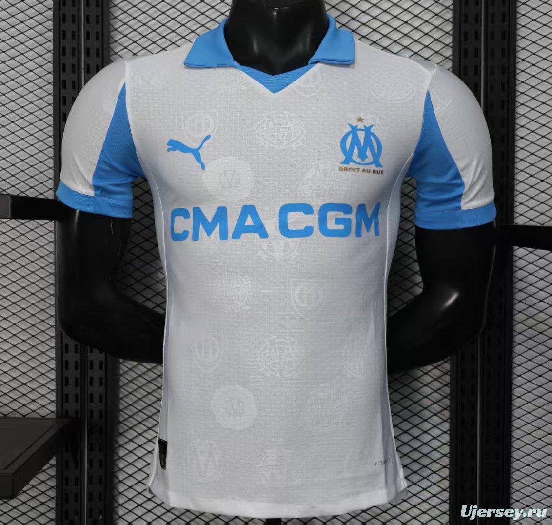 Player Version 25/26 Olympique Marseille Home Jersey
