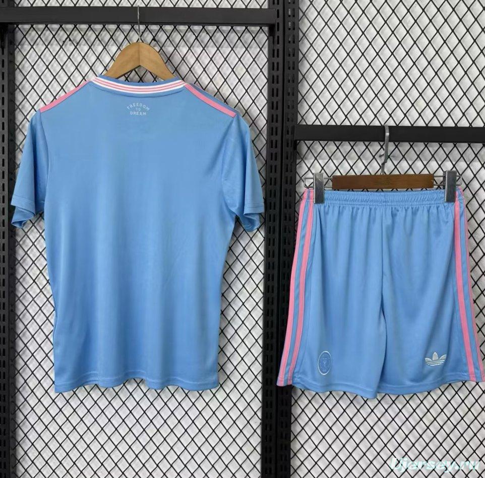 25/26 Kids Inter Miami Third Blue Jersey