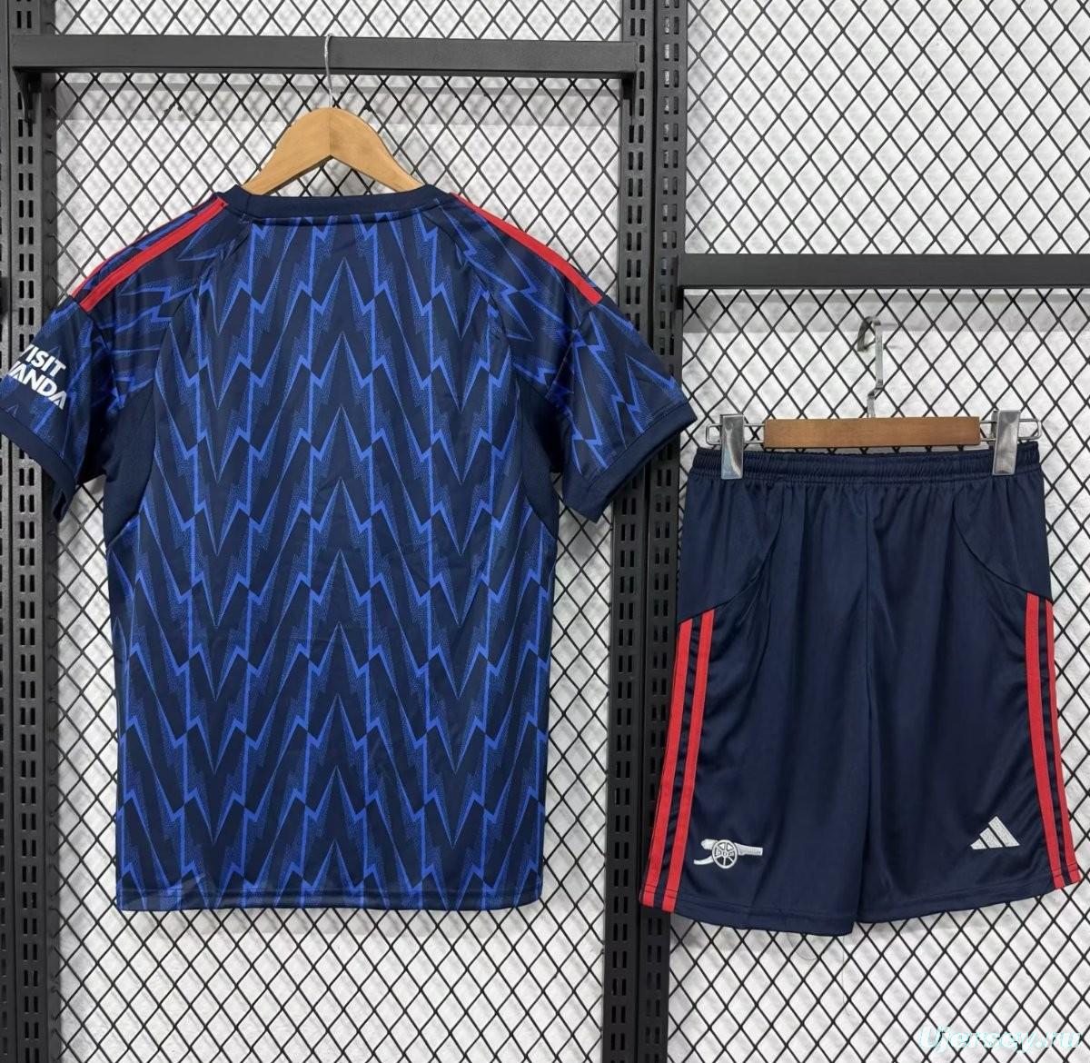 25/26 Kids Arsenal Away Blue Jersey