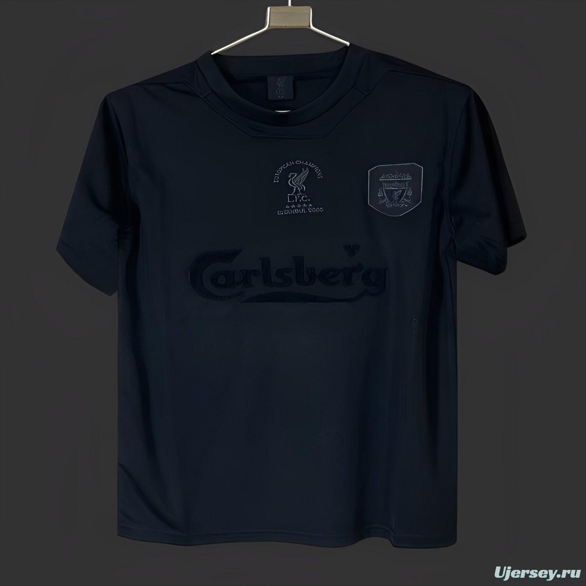 25/26 Liverpool Blackout 2005 Istanbul BLACK Jersey