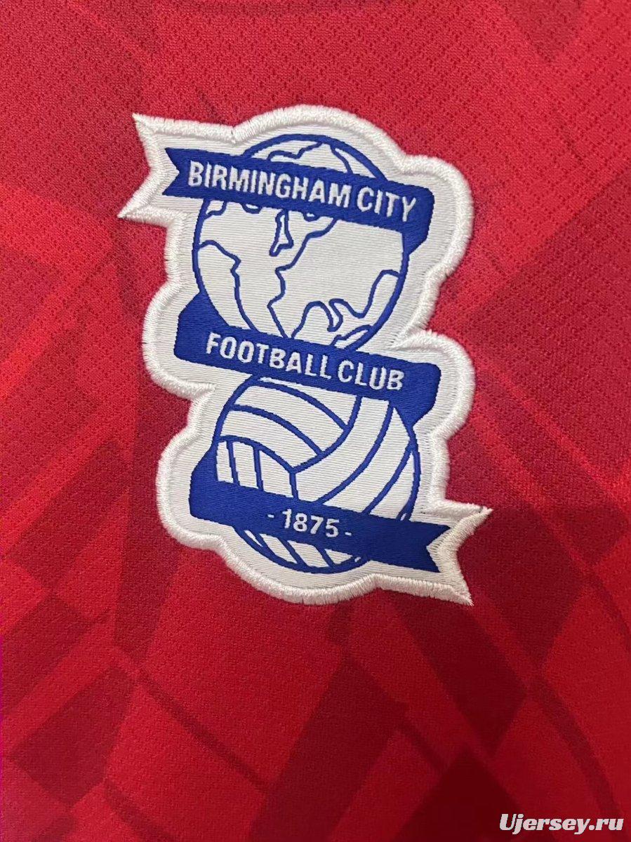 25/26 Birmingham City Third Red Jersey